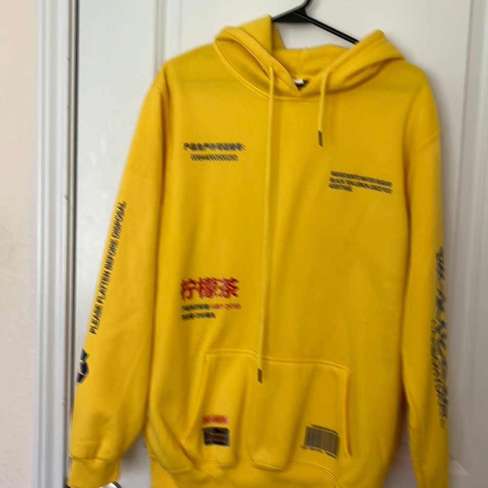 Yellow Hoodie